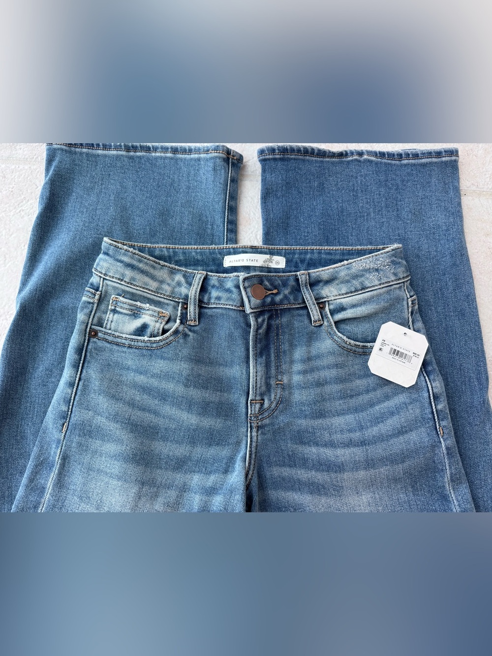 NWT Altar’d State Straight Leg Jeans